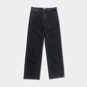 Washed Denim Trouser - Anthracite