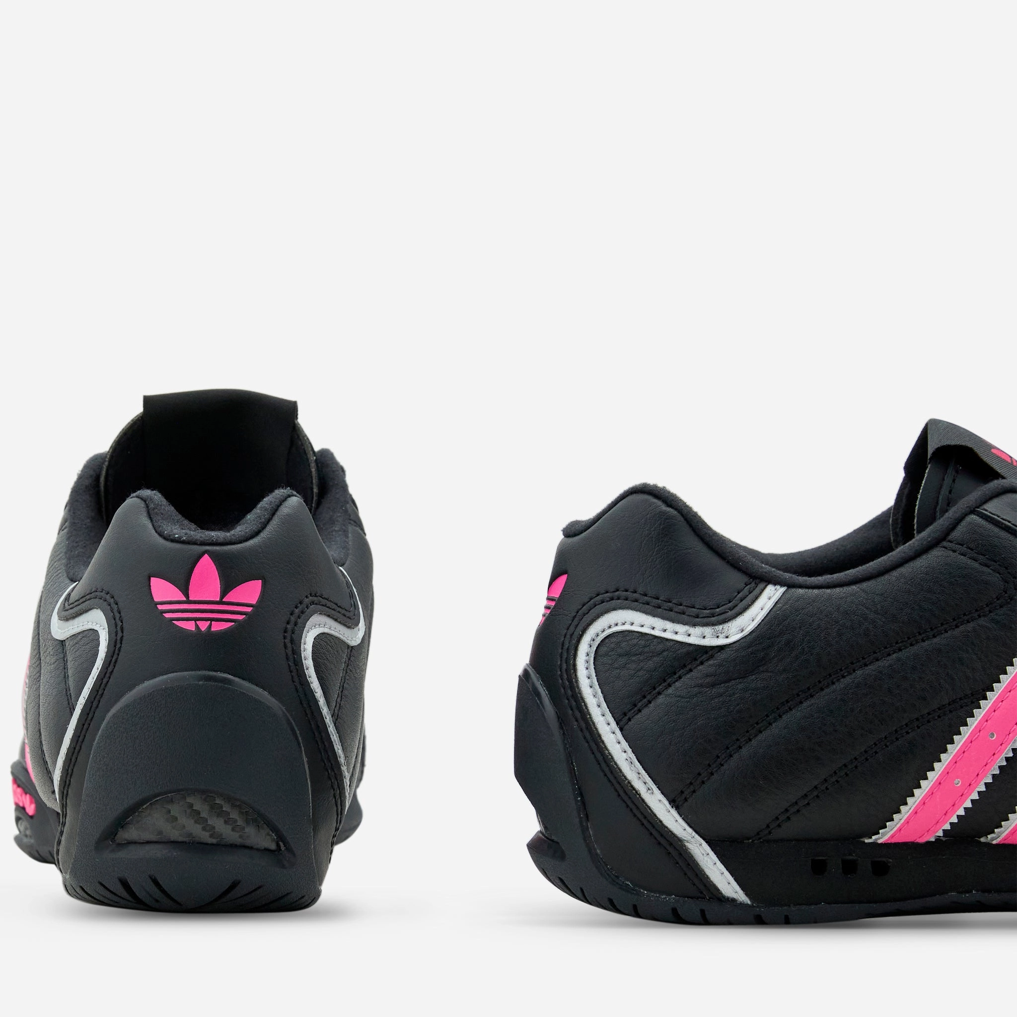 Women's Adi Racer Lo Core Black | Lucid Pink | Silver Metallic