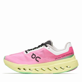 Women's On Cloudsurfer Next - Pink/Limelight