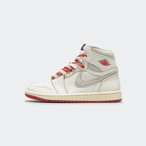 Womens Air Jordan 1 High OG - Sail/Cinnabar-Light Bone