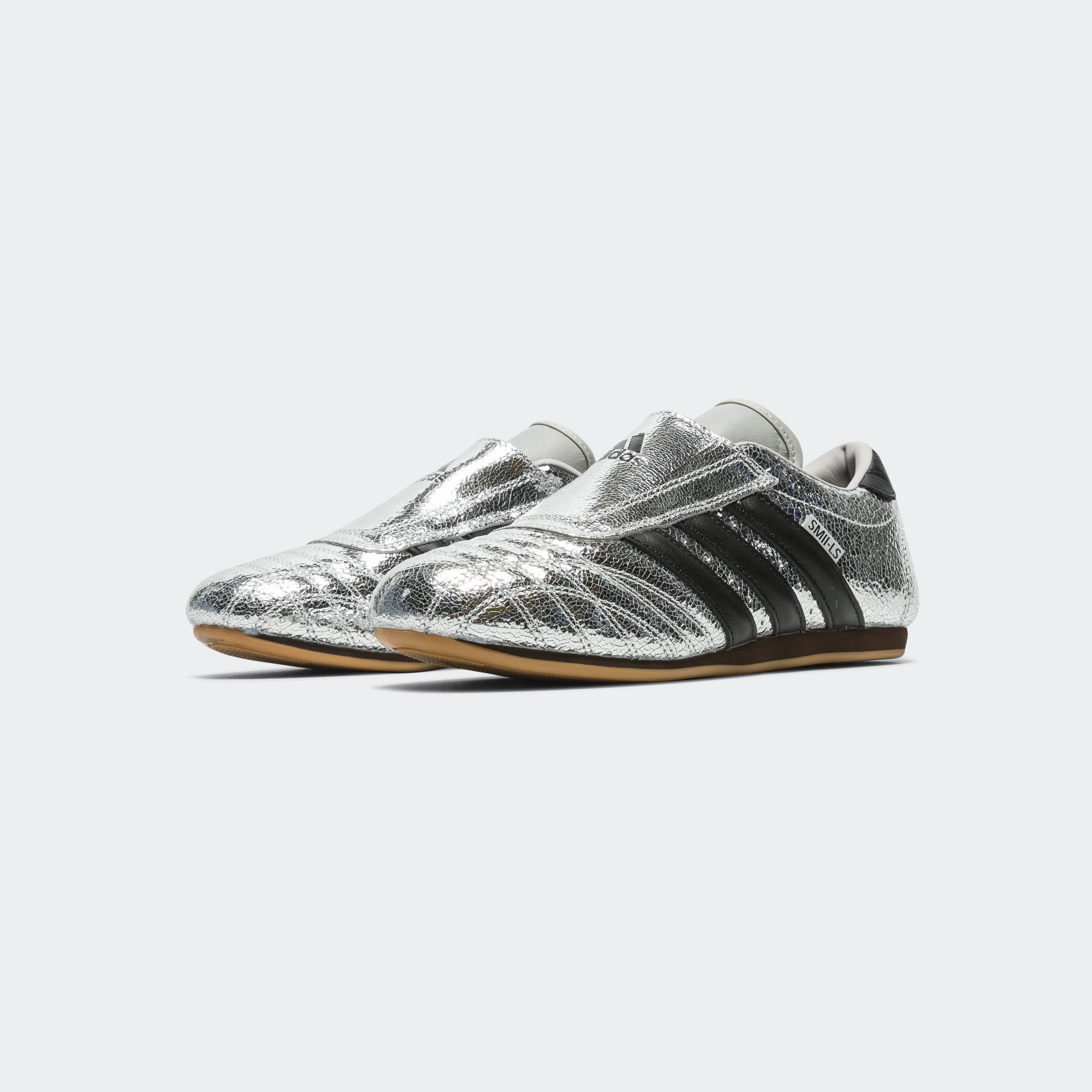Womens Taekwondo - Silver Metallic/Core Black-Gum