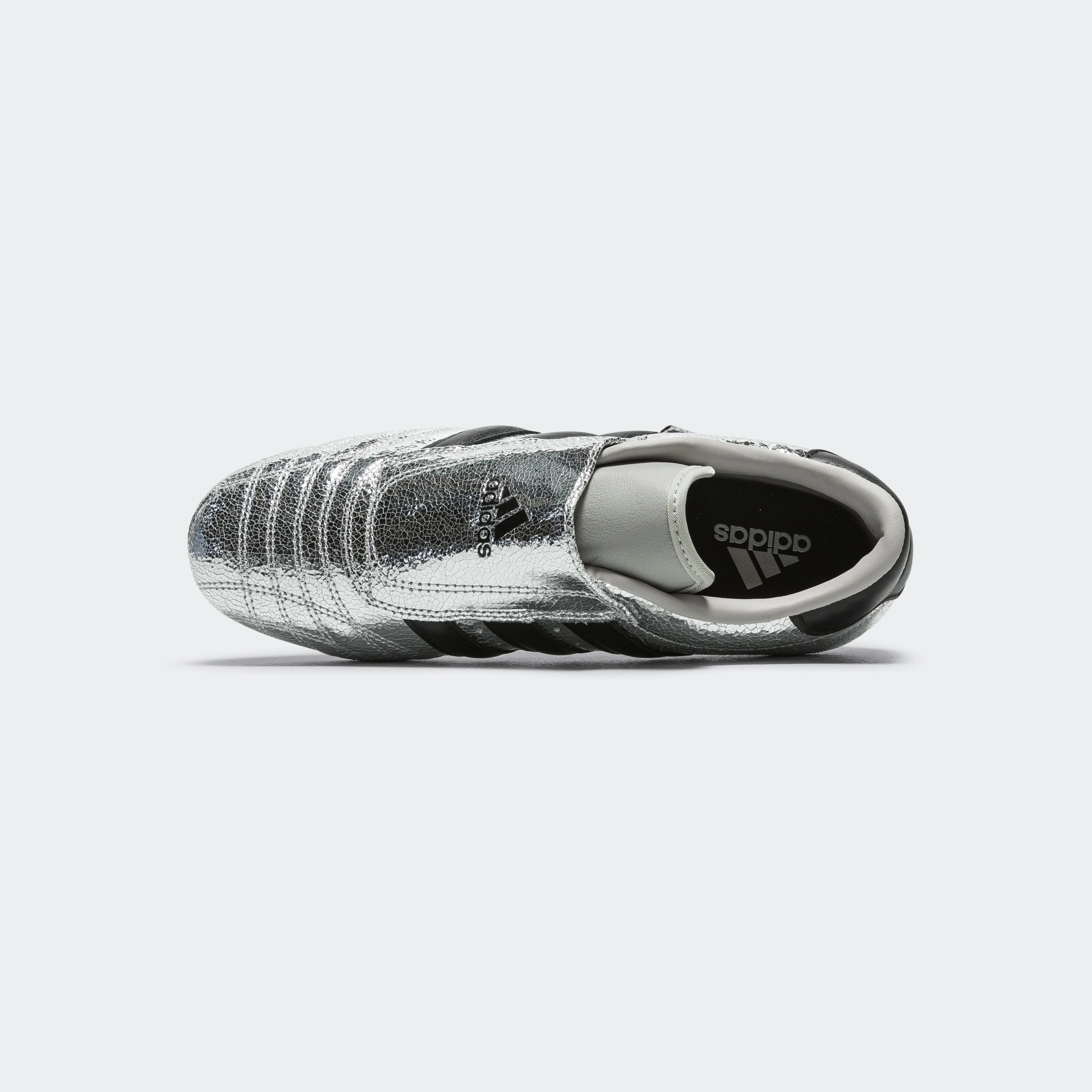Womens Taekwondo - Silver Metallic/Core Black-Gum