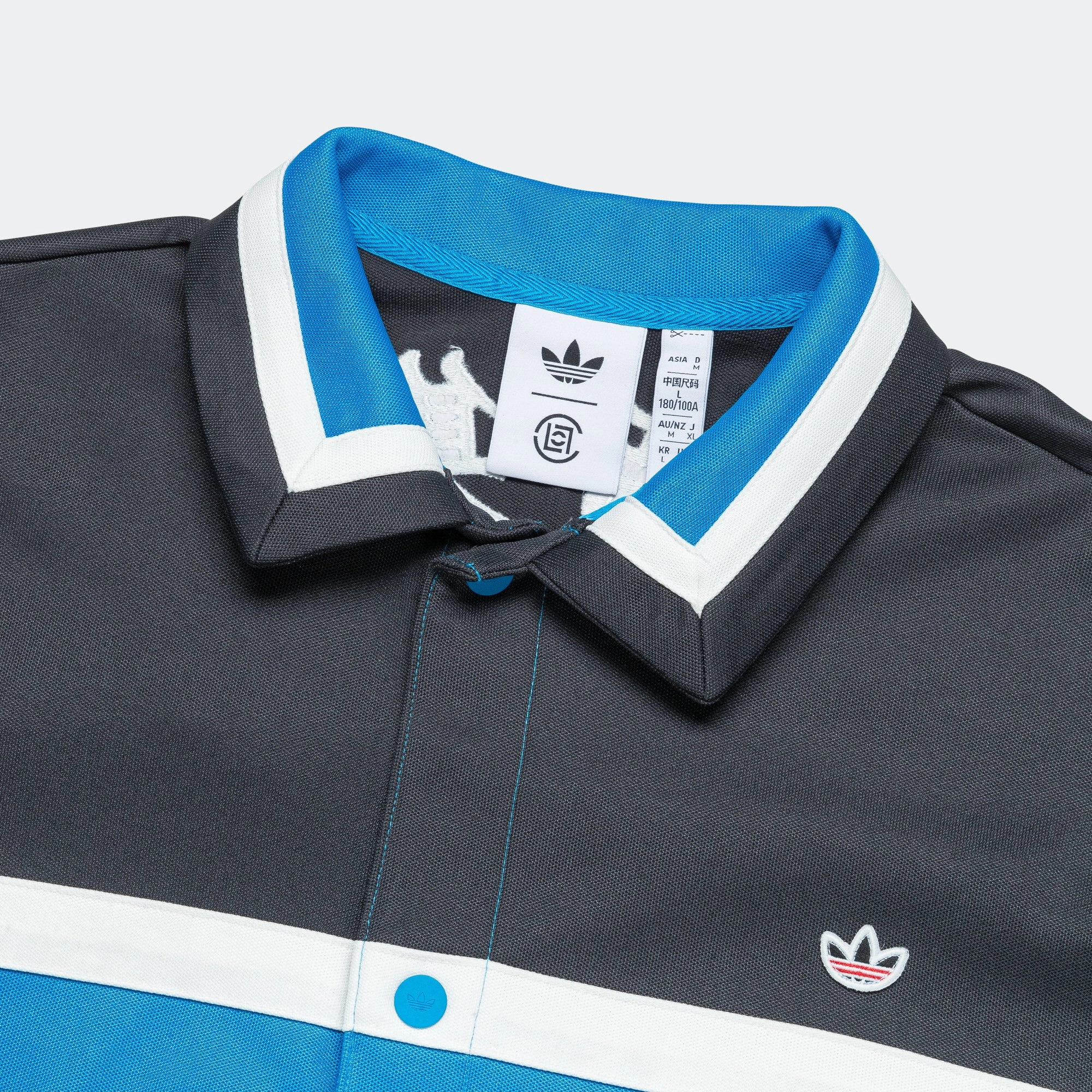 Woven Jacket x CLOT - Bright Blue